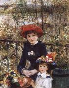 Pierre Auguste Renoir On tghe Terrace oil painting picture wholesale